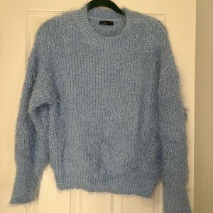 Super Fuzzy Boutique Blue Sweater